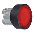 SCHNEIDER ELECTRIC - Testa pulsante luminoso Ø22 - ROSSA - per inserimento etichetta
