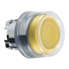 SCHNEIDER ELECTRIC - Testa pulsante Ø22 - sporgente—gialla - (silicone trasparente)