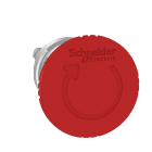 SCHNEIDER ELECTRIC - Arresto di emergenza - metallo - diametro 22mm - testa pulsante a fungo rosso 40mm - ad aggancio - girare per sbloccare