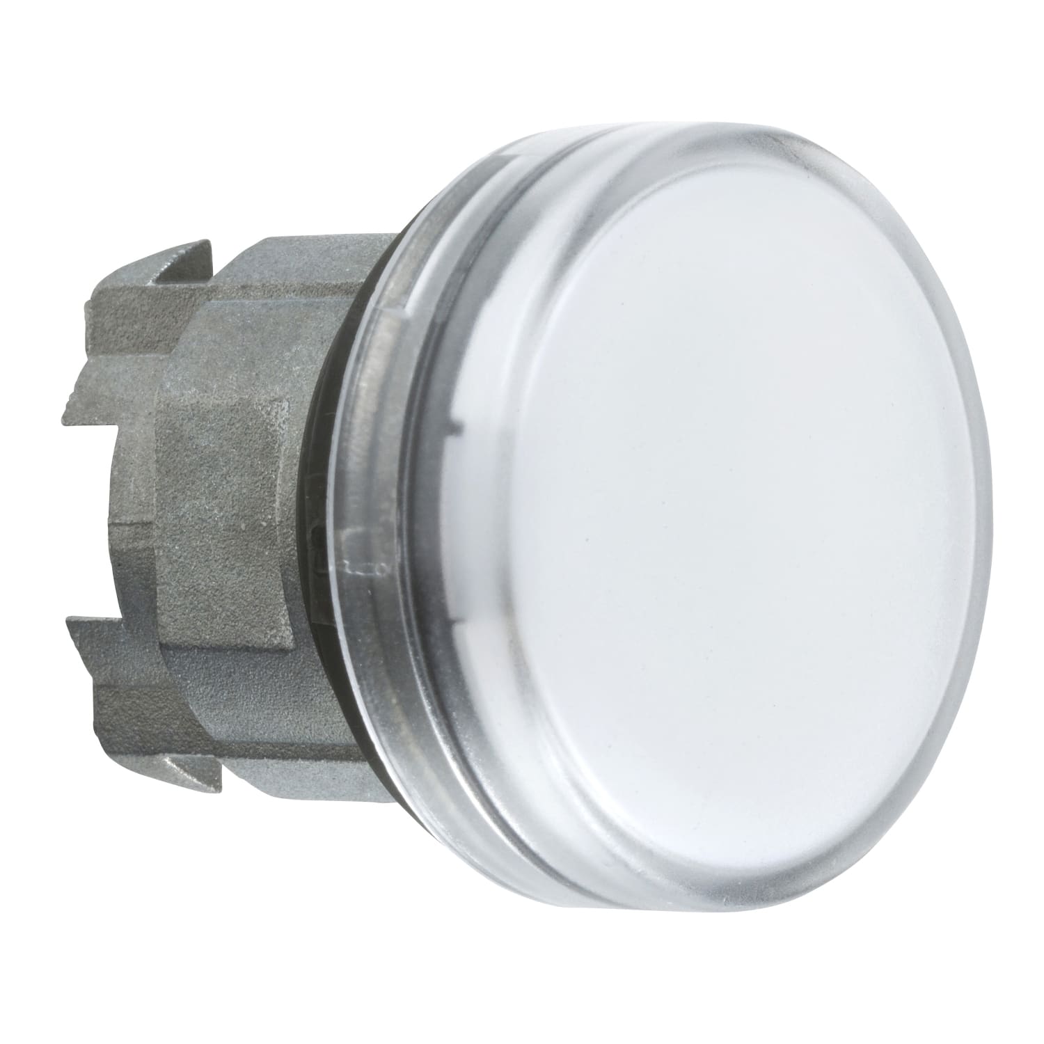 SCHNEIDER ELECTRIC - Testa lampada spia Ø22 gemme lisce bianche
