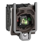 SCHNEIDER ELECTRIC - Corpo per pulsante luminoso Ø22 - LED universale 1NO+1NC -24Vac/dc