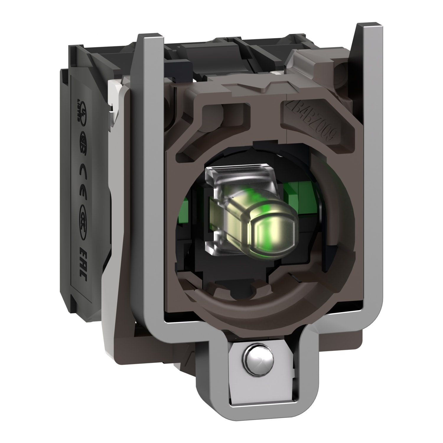 SCHNEIDER ELECTRIC - Corpo per pulsante luminoso Ø22 - 120Vac - LED universale 2NO