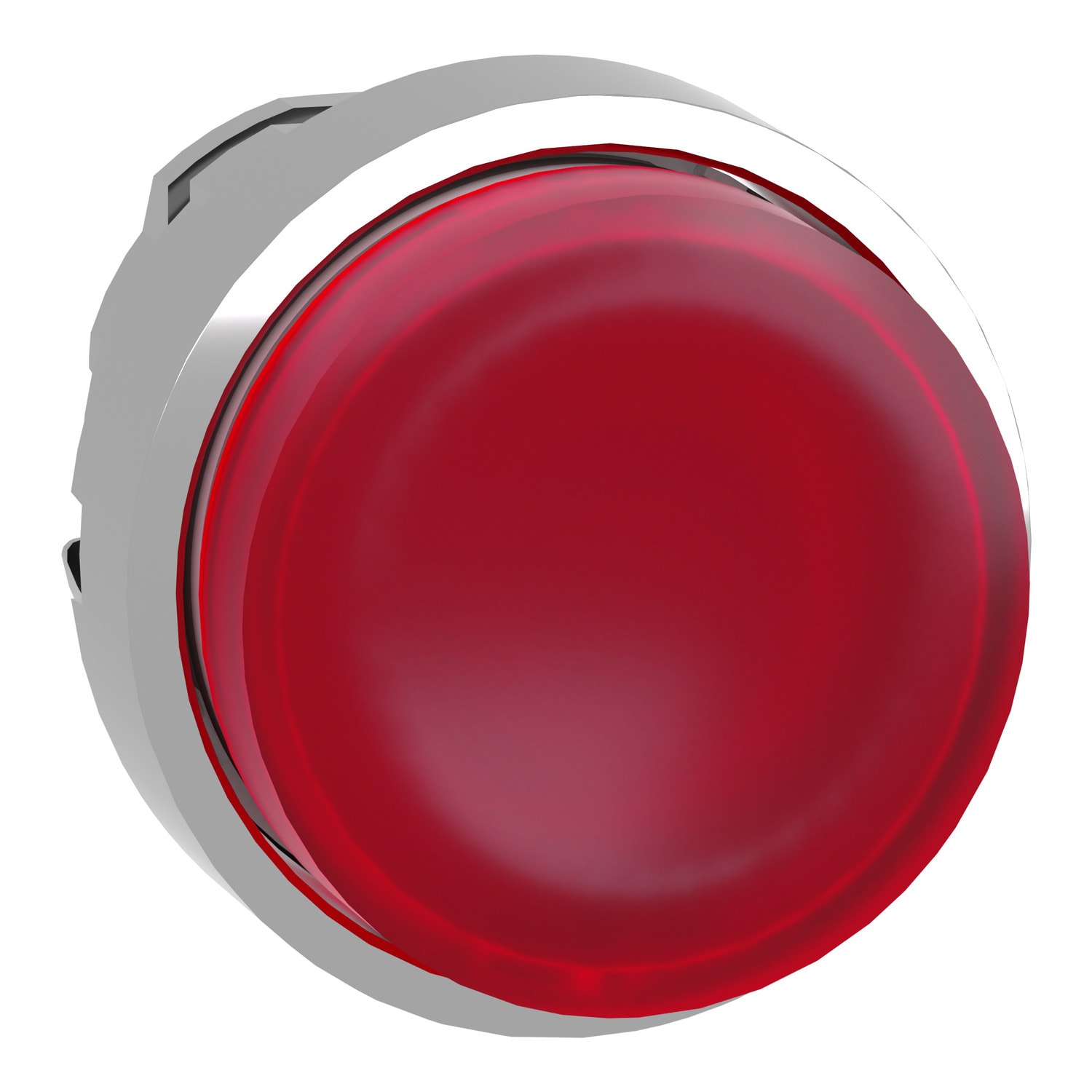 SCHNEIDER ELECTRIC - Testa pulsante luminoso Ø22 - rosso- per LED universale