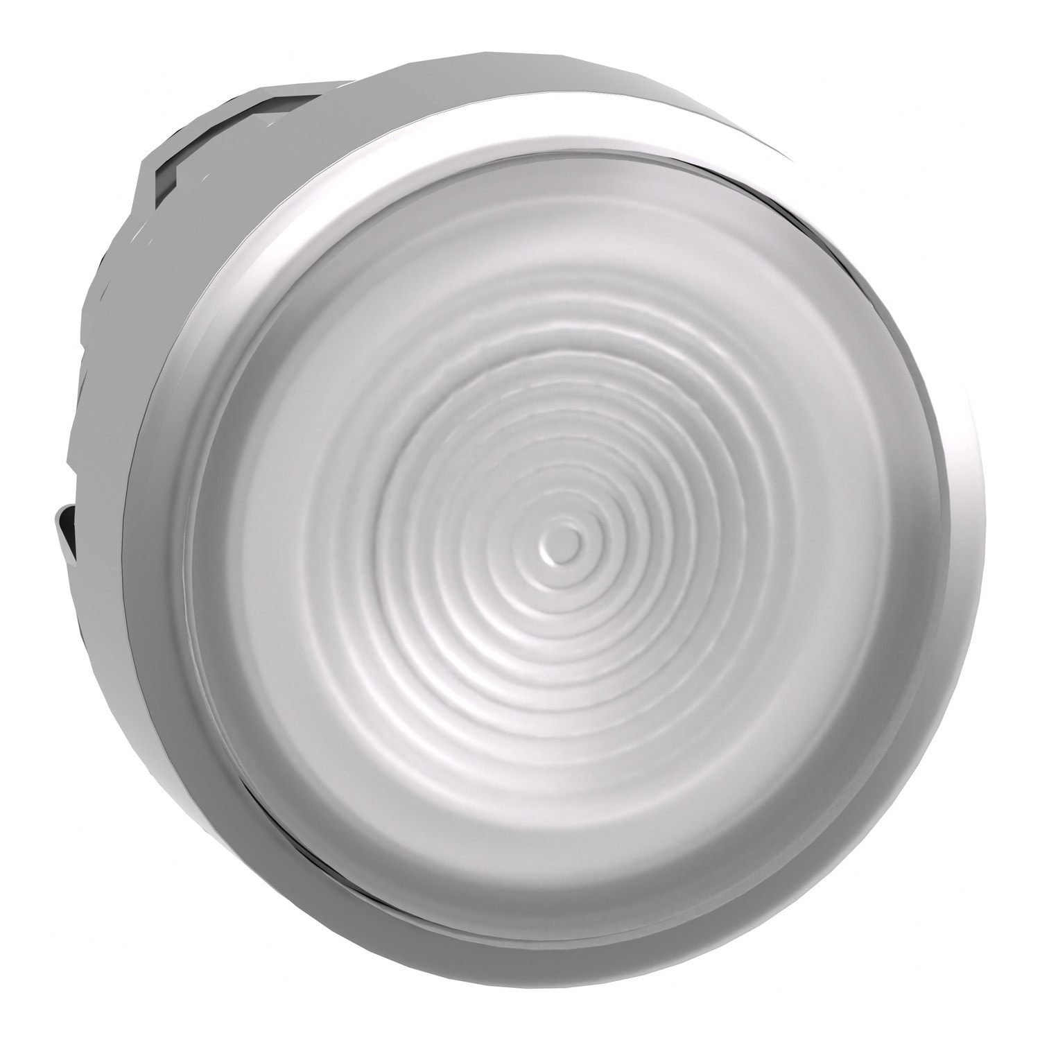 SCHNEIDER ELECTRIC - Testa pulsante luminoso Ø22 - bianco- per LED universale