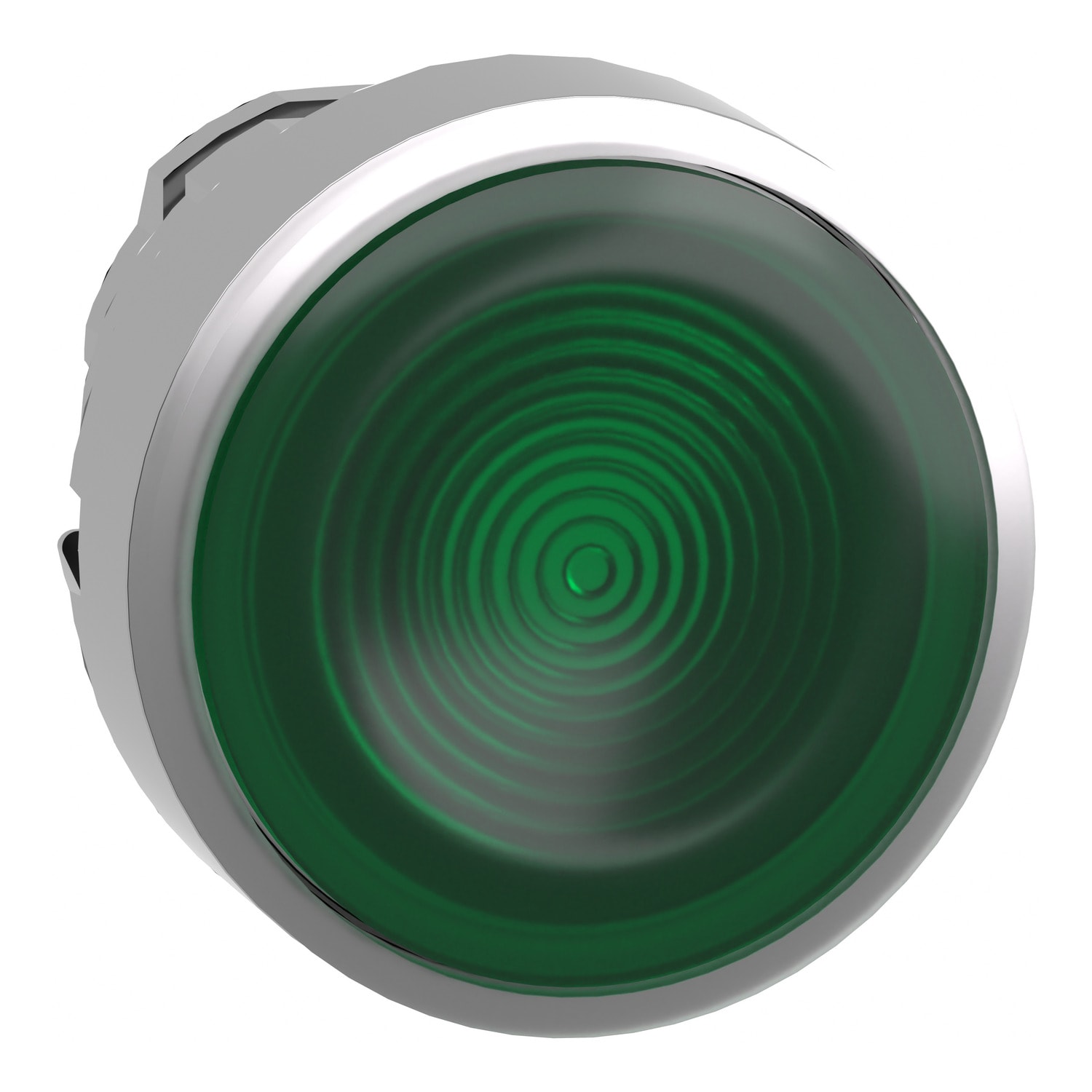 SCHNEIDER ELECTRIC - Testa pulsante luminoso Ø22 - verde- per LED universale