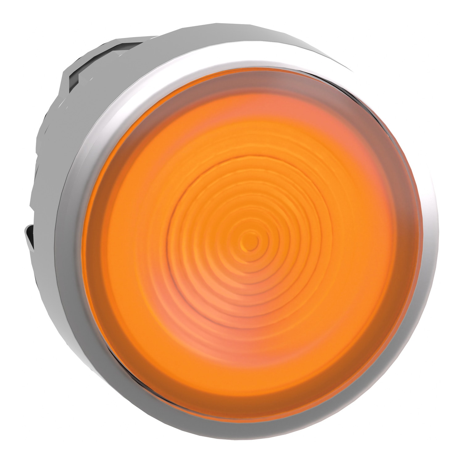 SCHNEIDER ELECTRIC - Testa pulsante luminoso Ø22 - ARANCIONE - per LED universale