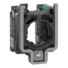 SCHNEIDER ELECTRIC - Corpo contatti, Harmony XB4, contatto singolo, con base di fissaggio, metallo, 2 NO, contatti Push-in