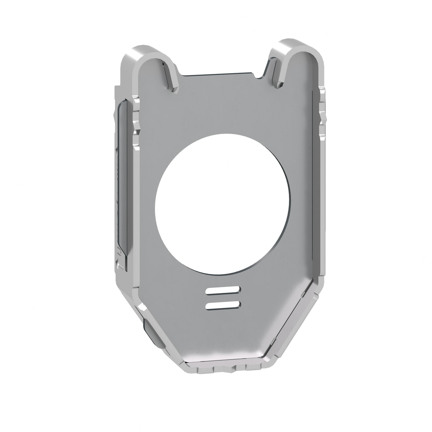 SCHNEIDER ELECTRIC - Adattatore pulsante filopannello, Harmony XB4, metallo, 30mm