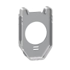 SCHNEIDER ELECTRIC - Adattatore pulsante filopannello, Harmony XB4, metallo, 30mm