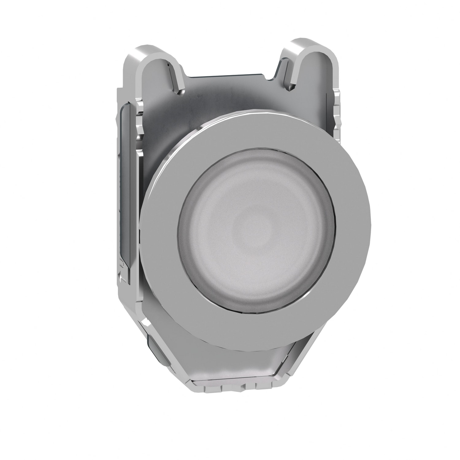 SCHNEIDER ELECTRIC - Testa pulsante luminoso  bianco filopannello - per LED universale- Ø30