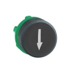 SCHNEIDER ELECTRIC - Testa pulsante Ø22 - ad impulso - nera - filoghiera - freccia su