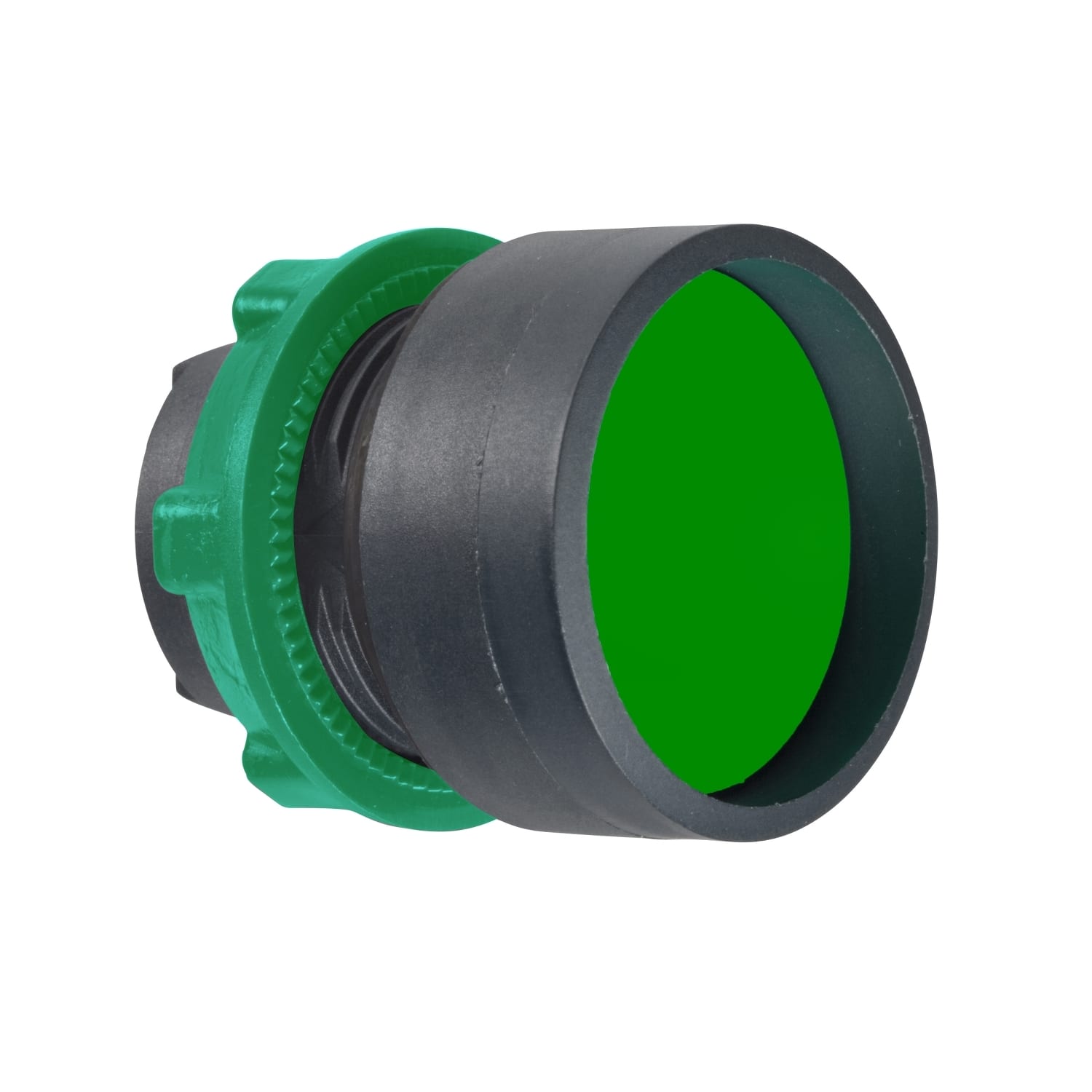 SCHNEIDER ELECTRIC - Testa pulsante ad incasso verde