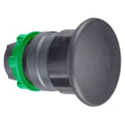 SCHNEIDER ELECTRIC - Testa pulsante Ø22 - ad impulso - nera - fungo Ø40 mm