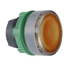 SCHNEIDER ELECTRIC - Testa pulsante luminoso arancio ghiera grigia