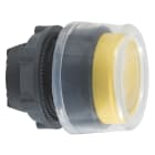 SCHNEIDER ELECTRIC - Testa pulsante Ø22 - - giallo - sporgente - senza marcatura