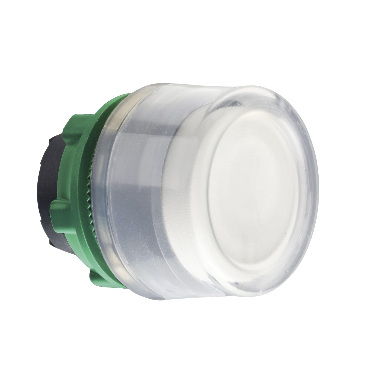 SCHNEIDER ELECTRIC - Testa pulsante bianco con cappuccio grigio