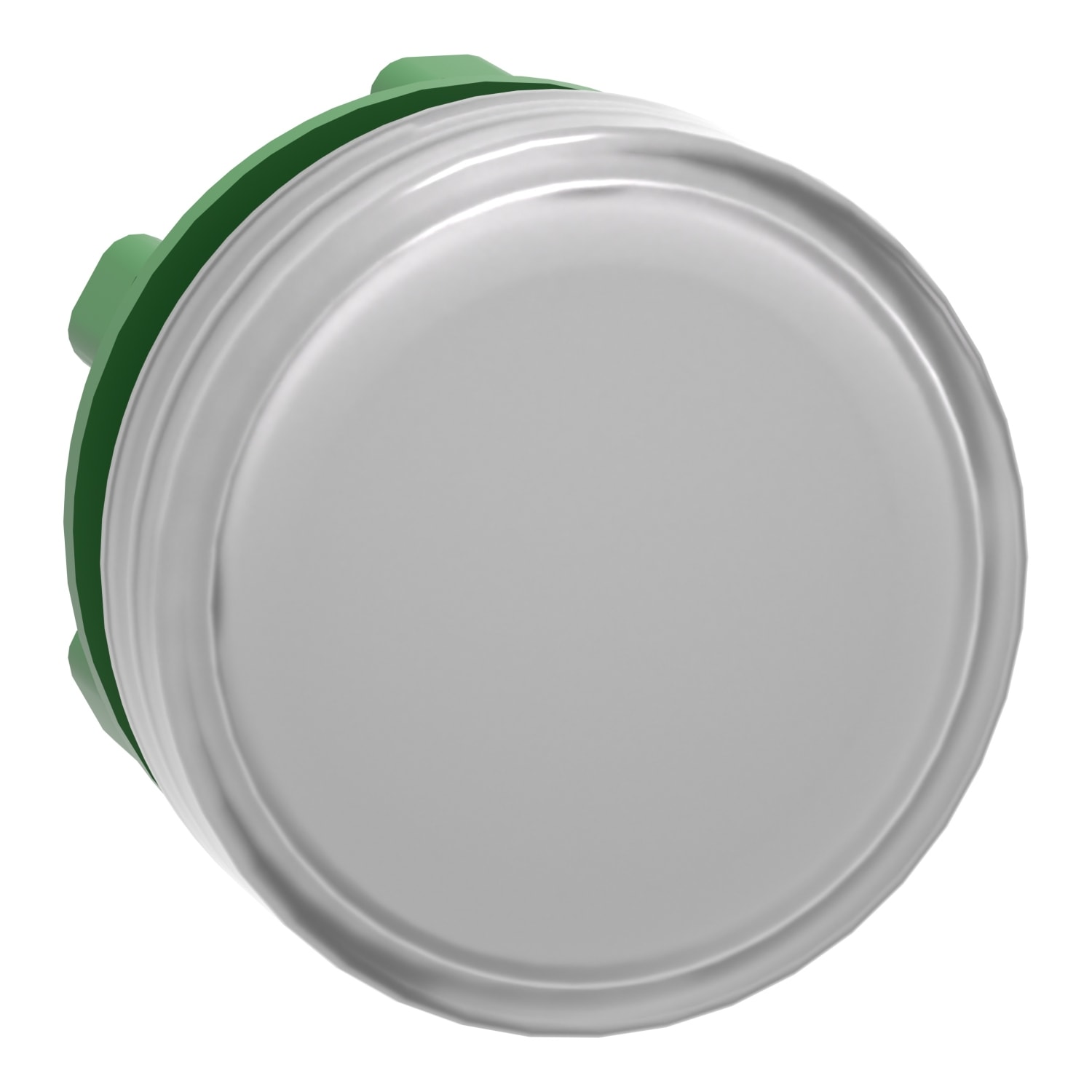 SCHNEIDER ELECTRIC - Testa lampada spia Ø22 - circolare - gemma liscia bianca- per LED universale