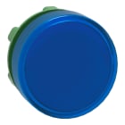 SCHNEIDER ELECTRIC - Testa lampada spia Ø22 - circolare - gemma liscia blu- per LED universale