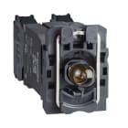 SCHNEIDER ELECTRIC - Corpo per pulsante luminoso Ø22 - lampadina BA 9S 1NO+1NC