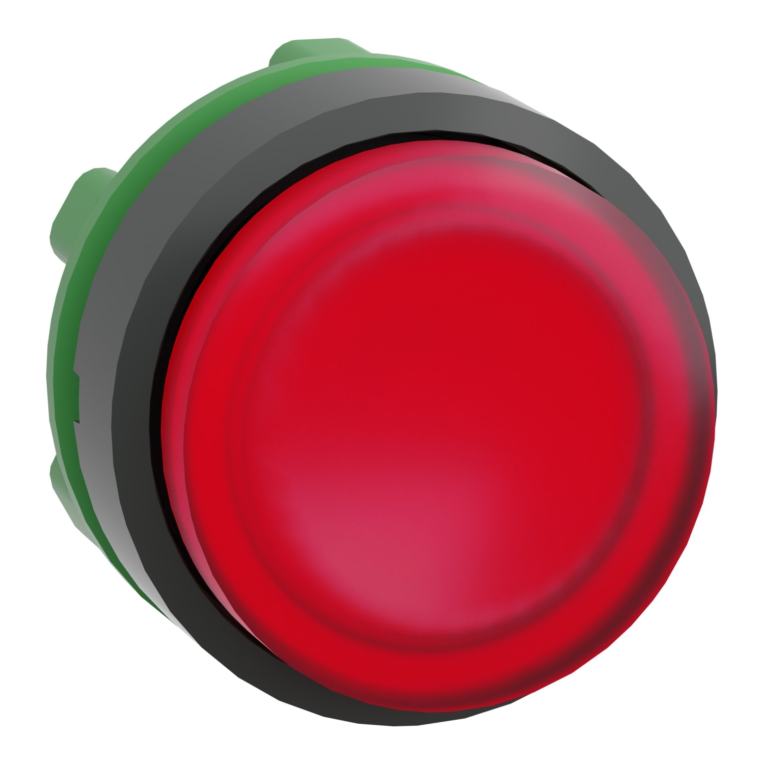 SCHNEIDER ELECTRIC - Testa pulsante luminoso Ø22 - rosso- per LED universale