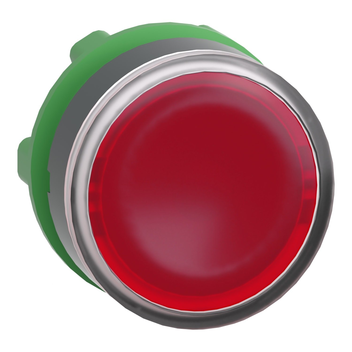 SCHNEIDER ELECTRIC - Testa pulsante luminoso Ø22 - rosso- per LED universale