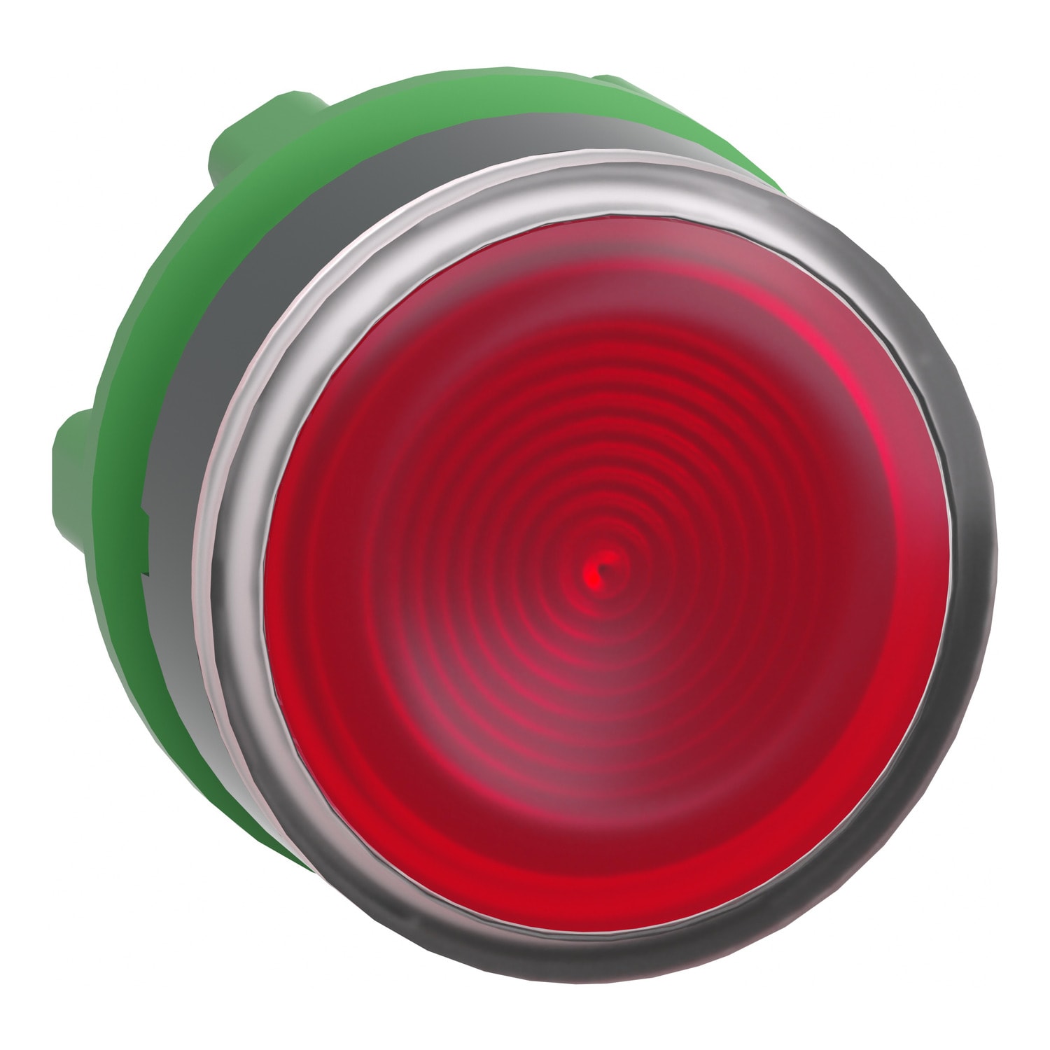 SCHNEIDER ELECTRIC - Testa pulsante luminoso Ø22 - rosso- per LED universale