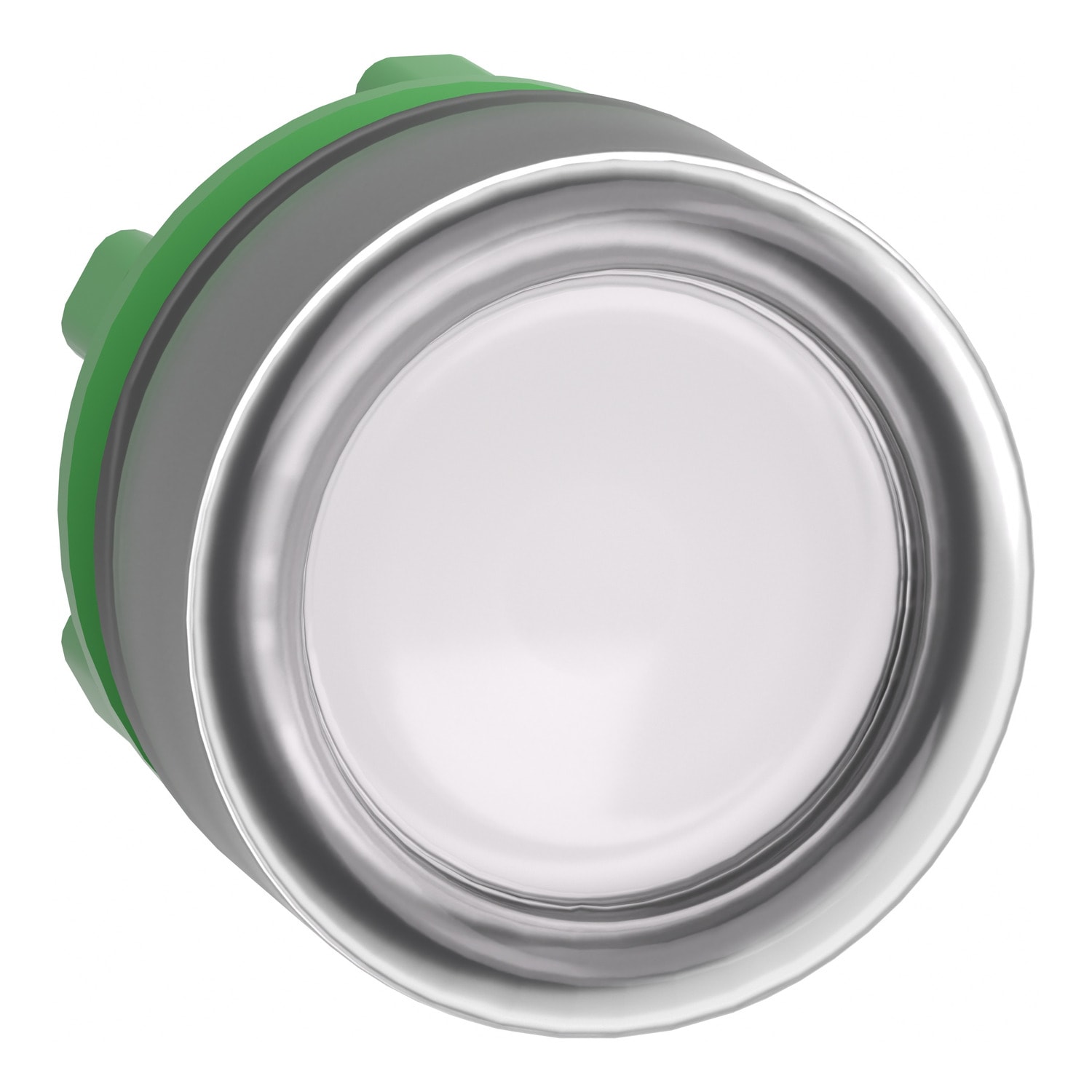 SCHNEIDER ELECTRIC - Testa pulsante luminoso Ø22 - bianco- per LED universale