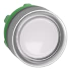 SCHNEIDER ELECTRIC - Testa pulsante luminoso bianco ghiera grigia- per LED universale- Ø22