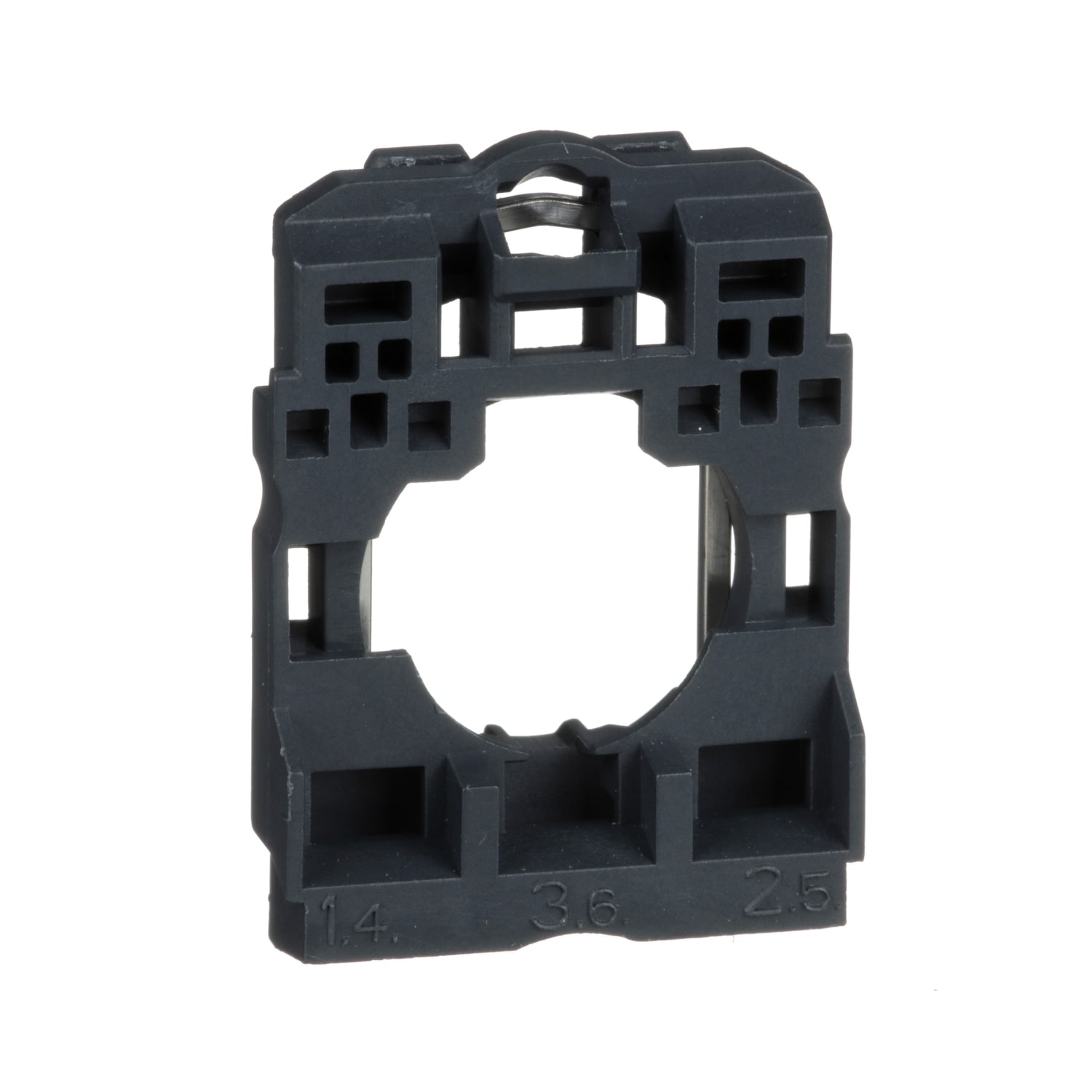 SCHNEIDER ELECTRIC - Base di fissaggio, Harmony XB5, per contatti ed elementi luminosi, plastica