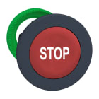 SCHNEIDER ELECTRIC - Testa pulsante rosso filopannello Ø30 "STOP"