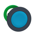 SCHNEIDER ELECTRIC - Harmony XB5, testa pulsante blu Ø30 filopannello, in plastica, ad impulso, senza marcatura