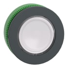 SCHNEIDER ELECTRIC - Testa pulsante luminoso bianco filopannello Ø30 ad aggancio- per LED universale