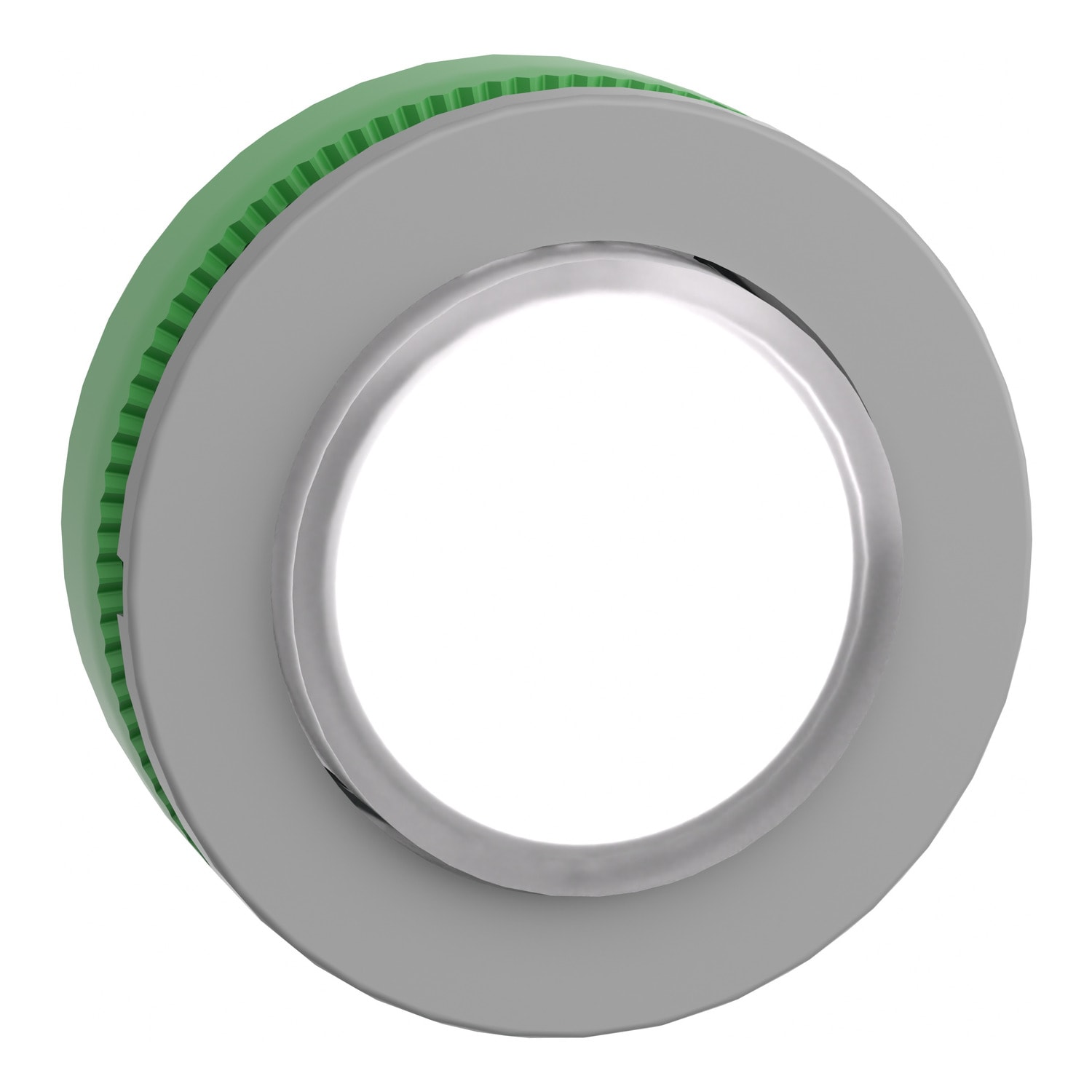 SCHNEIDER ELECTRIC - Testa pulsante luminoso bianco aggancio filopannello- per LED universale- Ø30