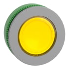 SCHNEIDER ELECTRIC - Testa lampada spia gialla filopannello ghiera grigia- per LED universale- Ø30