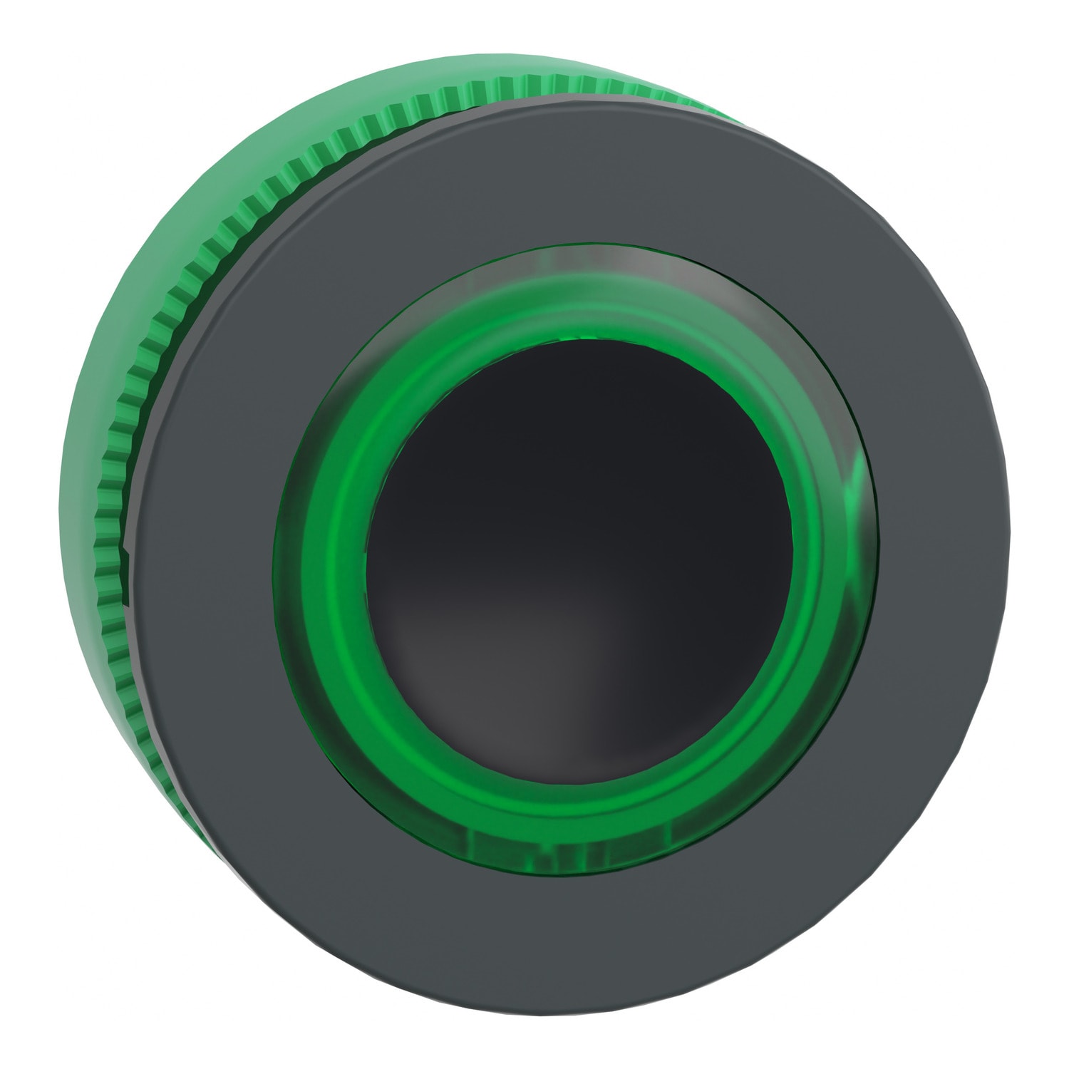 SCHNEIDER ELECTRIC - Testa pulsante luminoso verde Ø30- per LED universale