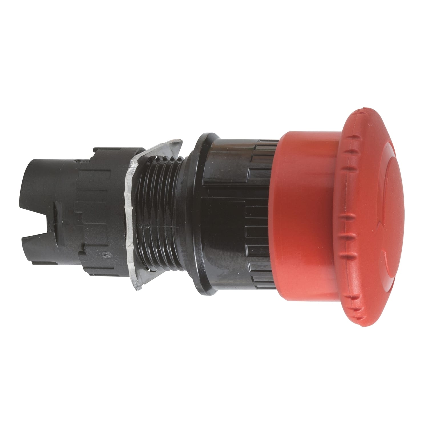 SCHNEIDER ELECTRIC - Testa pulsante a fungoi arresto di emergenza, Harmony XB6, rosso testa 30mm, 16mm, ad aggancio, sblocco a rotazione