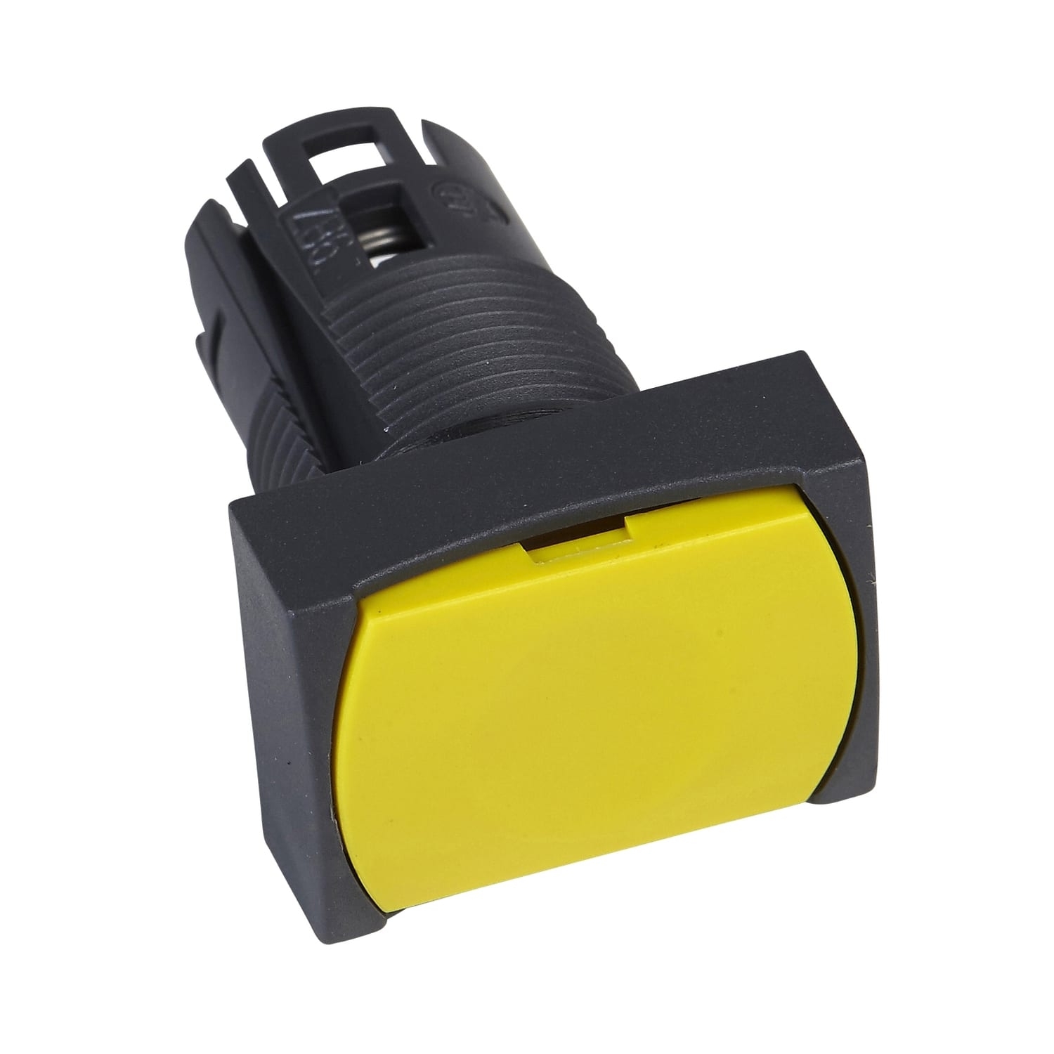 SCHNEIDER ELECTRIC - Testa pulsante rettangolare Ø16 - giallo