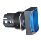 SCHNEIDER ELECTRIC - Testa pulsante luminoso rettangolare Ø16 - filoghiera - blu