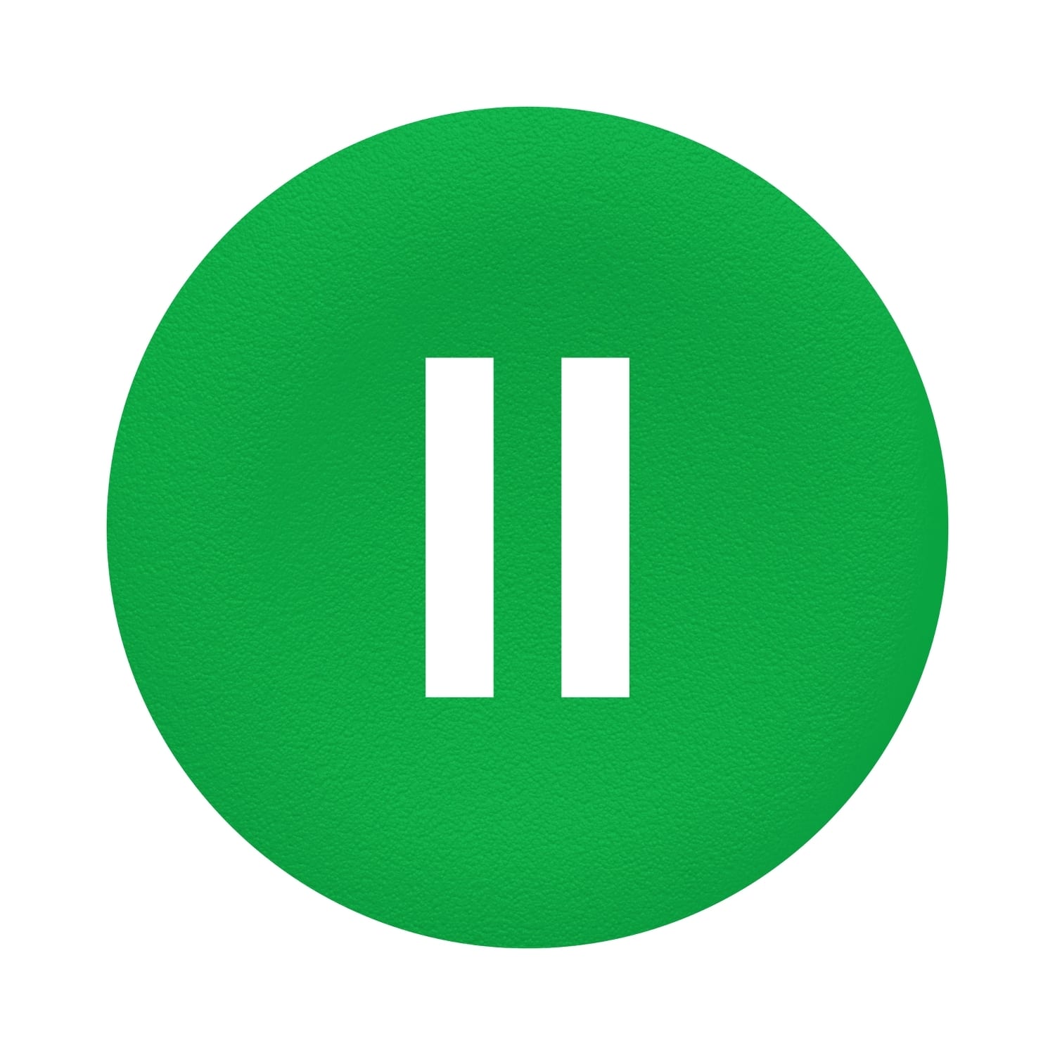 SCHNEIDER ELECTRIC - Capsula verde - c/marcatura ii - bianca - per pulsante a filoghiera circolare - [prezzo per 100 pz]
