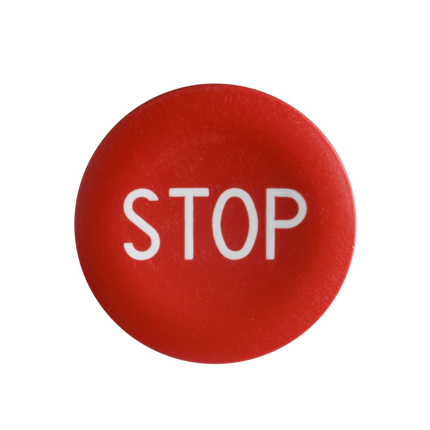 SCHNEIDER ELECTRIC - Capsula rossa con marcatura STOP per pulsanti 22mm  - [prezzo per 100 pz]