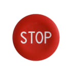SCHNEIDER ELECTRIC - Capsula rossa con marcatura STOP per pulsanti 22mm  - [prezzo per 100 pz]