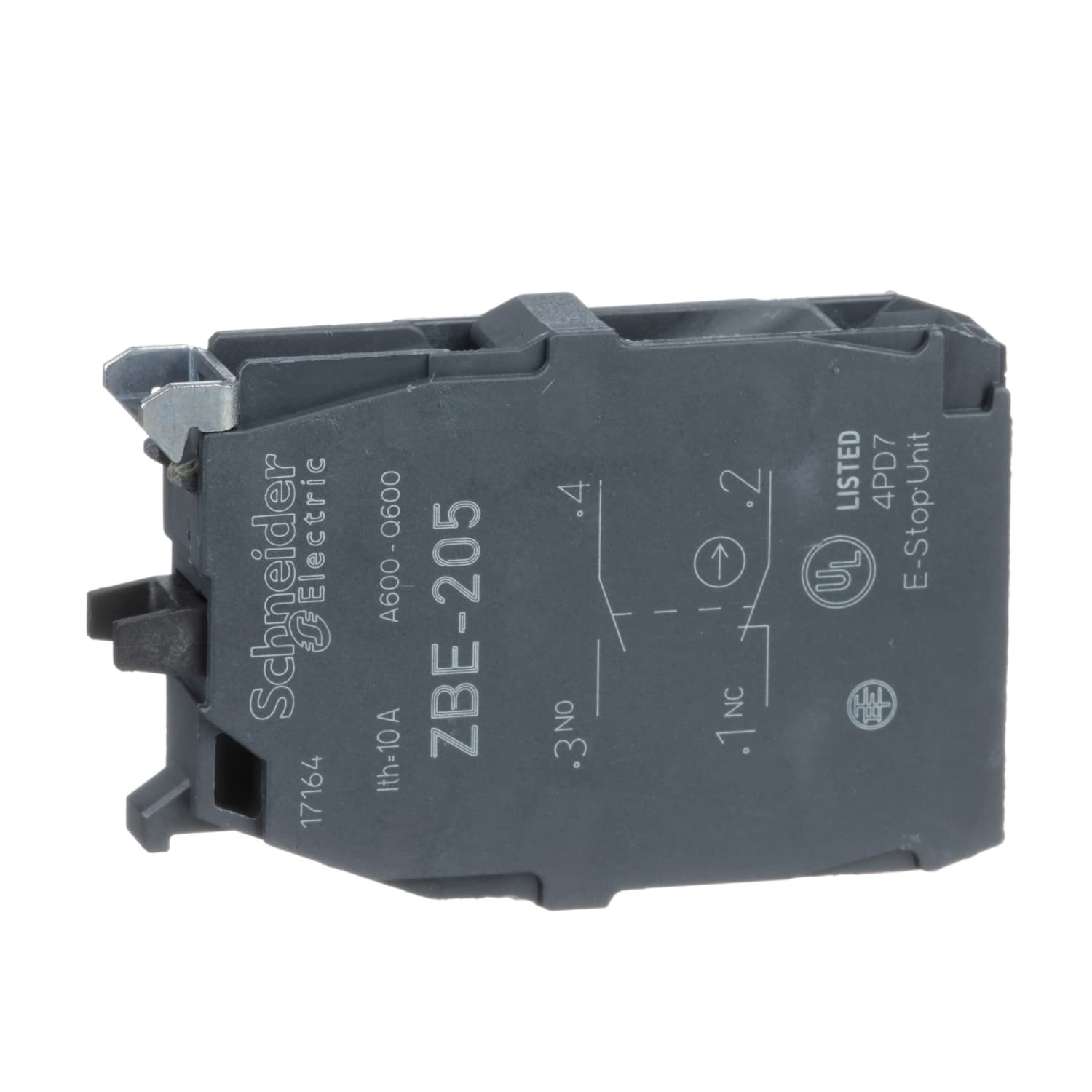 SCHNEIDER ELECTRIC - Elemento di contatto - ZBE Ø22 - 1NO+1NC