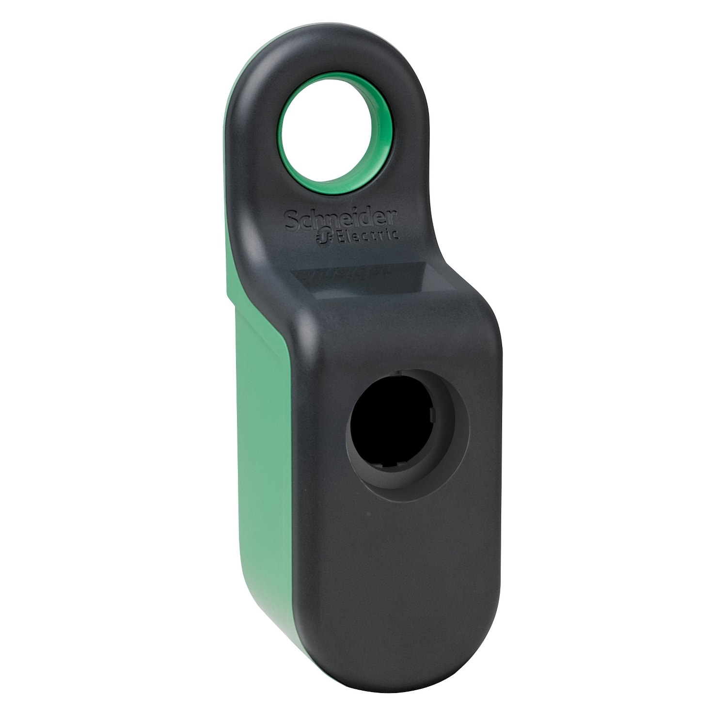 SCHNEIDER ELECTRIC - Pulsantiera mobile - 2 fori - plastica - verde