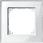 SCHNEIDER ELECTRIC - CORNICE M-ELEGANCE SING.VETRO BIANCO