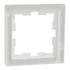 SCHNEIDER ELECTRIC - CORNICE D-LIFE 1G VETRO BIA. CRIST.