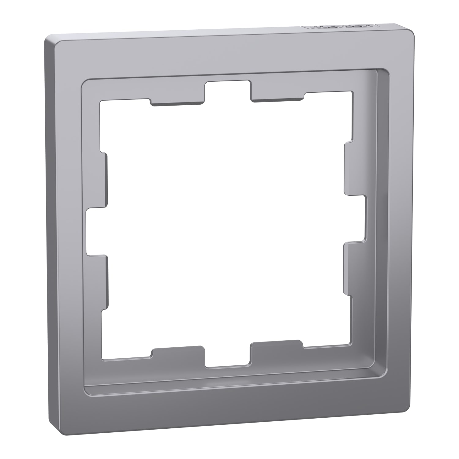 SCHNEIDER ELECTRIC - CORNICE D-LIFE 1G ACCIAIO INOX