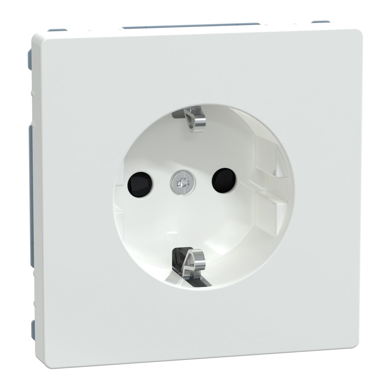 SCHNEIDER ELECTRIC - Prese SCHUKO, protezione, senza vite, bianco loto, System Design