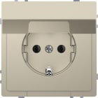 SCHNEIDER ELECTRIC - Presa SCHUKO sportello fless, protez, senza vite, sahara, System Design