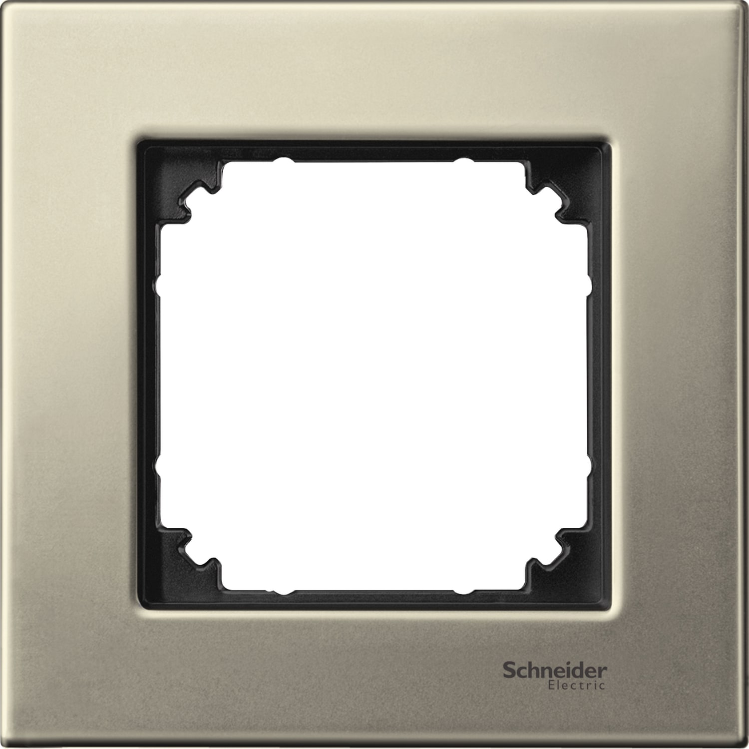 SCHNEIDER ELECTRIC - CORNICE M-ELEGANCE, SINGOLA, METALLO, TI