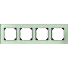 SCHNEIDER ELECTRIC - Cornice M-Elegance, quadrupla, vetro, ve